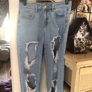 Highwaisted Mom Jeans